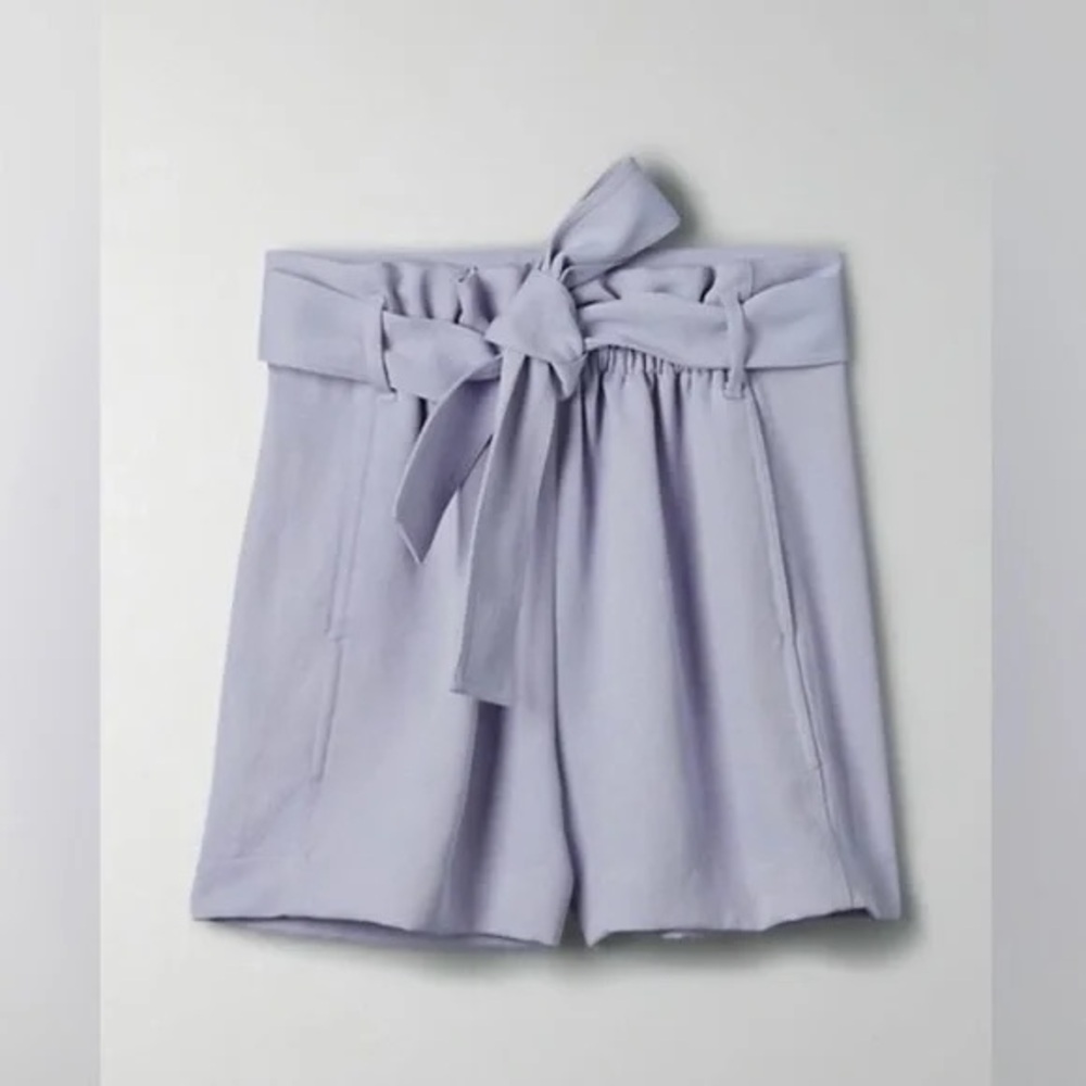 Aritzia New Paperbag Shorts in Lavish Lavender